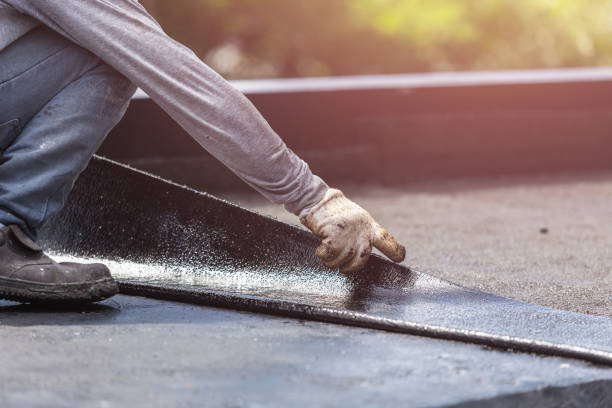 Professional Emergency Waterproofing technician working in Warren, OR